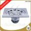 SSFY480 Bathroom and toilet square stainless steel floor drain cover plastic