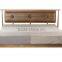 Modern design solid wood walnut bed king size bed 6102