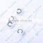 Customized garment plastic seal tag with nylon string