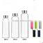 280/360/550ml custom drinking Glass Water Bottle with Nylon Sleeve