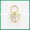 Heart With Kiss Screen Printed Spinner Key Chain