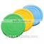 Seven inch silica disk beach playing toy in various colors
