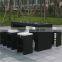 Hotsale Long Outdoor Resin Wicker Polyrattan Bar Table and Stools