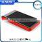 OEM factory wholesale portable battery charger 6000mah solar power bank