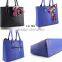 luxury lady tote bag satchel handbag PU leather shoulder bag