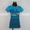 Wholesale 100% cotton embroidered logo women custom Polo t Shirt
