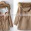 New Ladies Women's Winter Warm Casual Parka Fur Jacket Hooded lady jacket