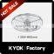 KYOK Pole System Round Goblet Rack , stainless steel wire mesh kitchen cooking basket ,kitchen basket
