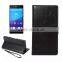 Fine Grain Leather Sheep Case For Sony Z4/Beautiful leather Design case For Sony Z4