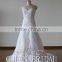 Newest Style Sweetheart Lace Up Back Appliqued Lace Sequined Brazilian Wedding Dresses