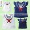 Wholesale 100% Cotton Fashion Design Cap Sleeve Baby Shirts