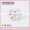 Bling Flower Crystal Rhinestone Diamond Napkin Ring for Wedding