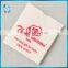 Children jeans canvas tags with silk screen printed high quality printing main label for garments