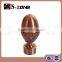 european style metal curtain rod finial for accessories curtains