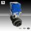 2 way PVC 2 inches Double Union motorized ball valve AC24V 220V 100N.m with manual override socket ends