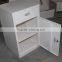 steel bedside cabinet for hospital with steel drawer and shelf