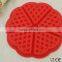5 Caviity Flower Shape Waffle Silicone Cake Mould Muffin Cup Soap Mould Chocolate Mould Baking Tray