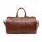 China supplier popular style comfortable genuine leather luggage bag