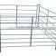 Hot dipped Galvanised 2.1m*1.8m steel ovel tube portable cattle panels hot sale