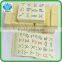 die cut sheet sticker PET adhesive stickers
