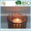 Metal Decorative Tea Cup Candle Holder