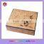 Newest!!! High Glossy Antique Wood Tea Packaging Box For Gift