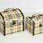 Retro striped curved decorative jewelry box portable