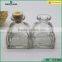 60ml yurt shape glass aroma reed diffuser fragrant bottles with cork