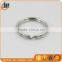 triangle split key ring,stainless steel jump ring