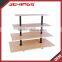 2016 Hot Sale Customized Free Standing Metal Clothes Display Shelf