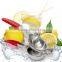silicone handle stainless steel lemon juicer citrus juicer