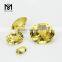 Fashionable Color Gemstones Oval Shape 12 x 14 Glass Nanosital Gemstone