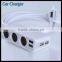 3 Cigarette Lighter Hub Outlets Ac Dc Four 4 Usb Charger Adaptor
