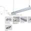 Half round power coated aluminium led profile for suspension light