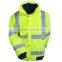 Safety Water Resistant Jacket,Class 3 Lime Hi Vis Workwear