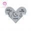 Steel Plate 22mm Window Plate for floating memory locket pendant