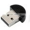 Brand New Smallest USB Bluetooth Adapter Dongle EDR Version 2.0 MINI NANO MICRO BLUETOOTH USB ADAPTER