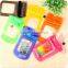 Dust and waterproof PVC mobile phone bag / waterproof cell phone bag