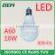 E27 B22 A55 7W/9W LED Bulb,LED Light bulb With Aluminum Material