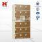 Chinese storage steel locker wardrobe, staff locker used, Yoga club locker