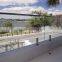 Safety Glass Fence Design By Stainless Steel Spigots With Tempered Glass Sheet Combination/Frameless Glass Railing