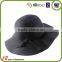 Ladies Fashion Pure Colour Cap Design Wool Felt Sombrero Hats With Silk Ribbon