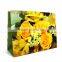 rose design printing paper gift bag
