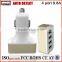 mobile accessory 2015 four 4 port car usb charger 9.6a,48w vehicle charger
