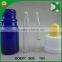trade assurance cobalt blue 15ml glass dropper bottles for eliquid