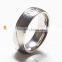 Tungsten Carbide 8mm Silver Mutiple Grooves Brick Style Wedding Engagement Band Ring for Men