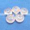 Natural Rose Quartz Faceted Handmade Rondelle Big Hole Beads