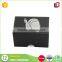 Hot sale high quality hot stamping custom paper black small gift box with lids