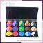 Hot sale private label cosmetic cheap 30 color eyeshadow palette in stock