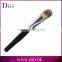 High Quality Black Brown Beauty Foundation Brush Wood Handle Makeup Brush